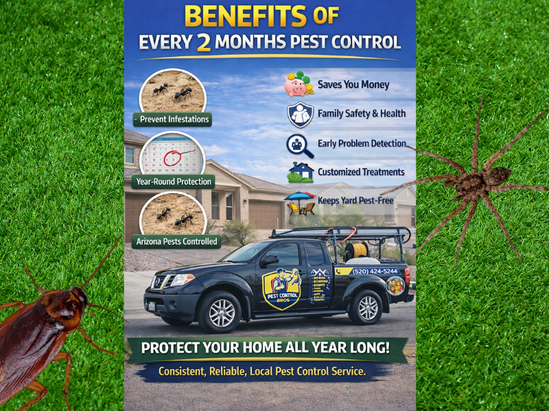 $70 Every 2 Months Pest Control 