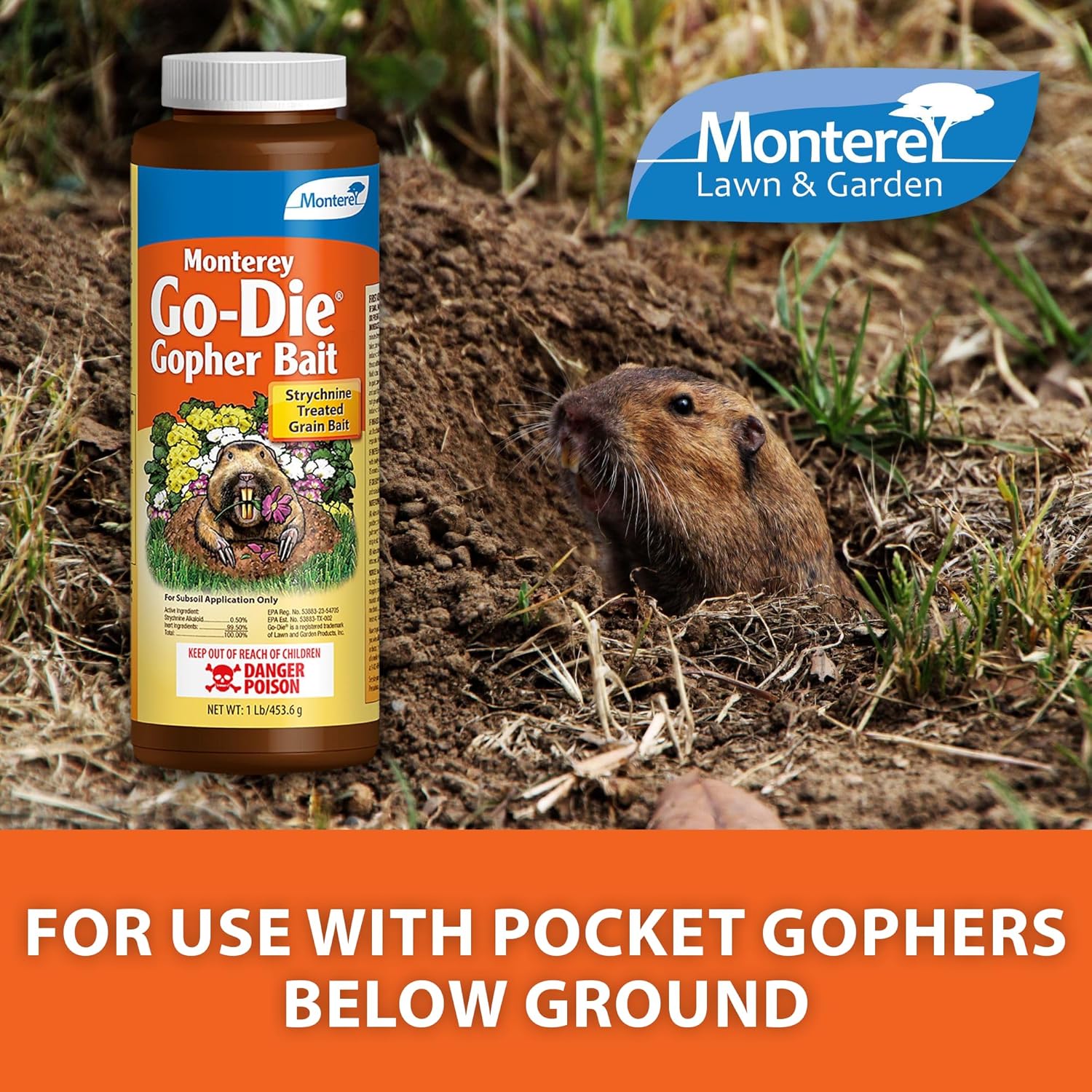 Effective Pocket Gopher Control for Lawns, Gardens & Landscapes
